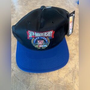 New! Vintage. ‎ 1998 NASCAR 50th anniversary hat.